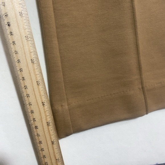 Everlane Dream Pant Kick Flare Camel Tan Women's Size Large NWT - Picture 4 of 10